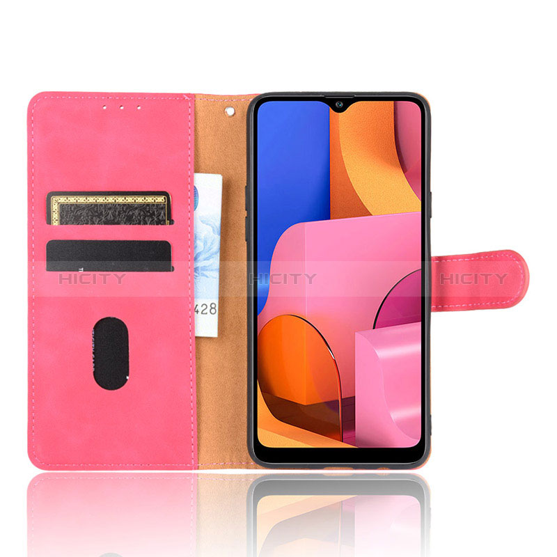 Handytasche Stand Schutzhülle Flip Leder Hülle L05Z für Samsung Galaxy A20s groß