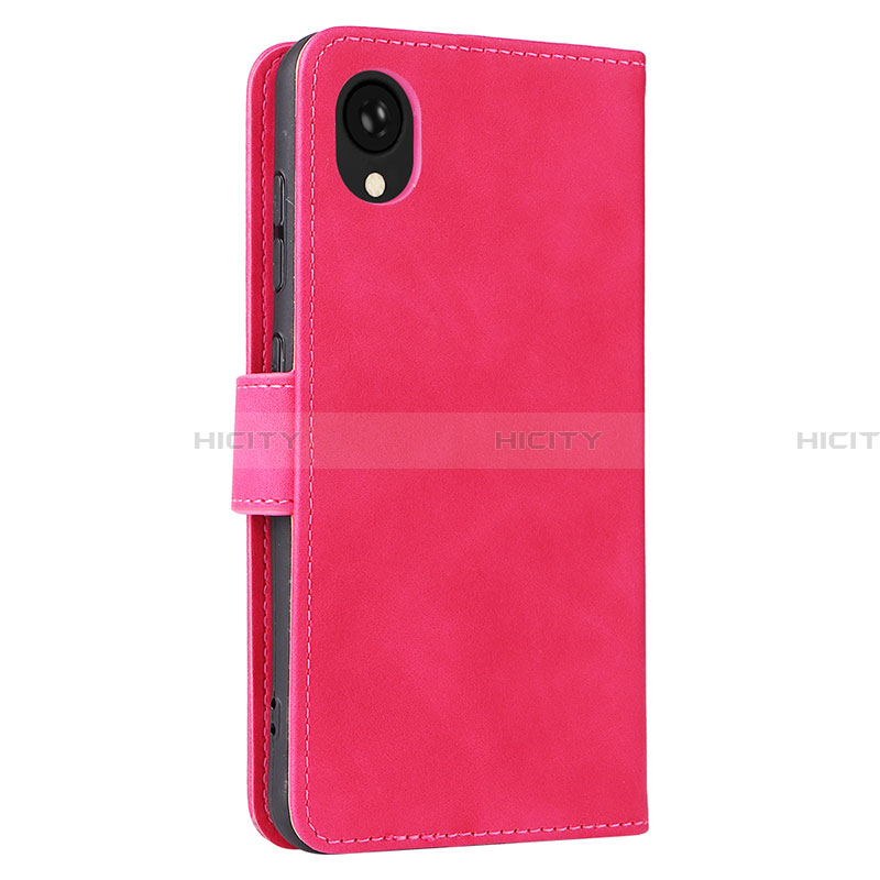 Handytasche Stand Schutzhülle Flip Leder Hülle L05Z für Samsung Galaxy A22 5G SC-56B Pink