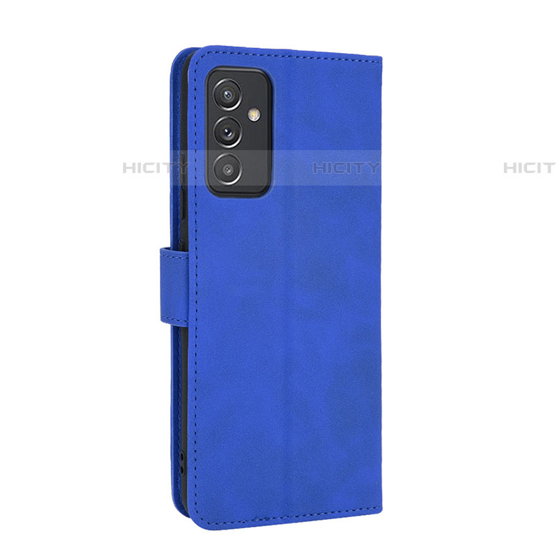 Handytasche Stand Schutzhülle Flip Leder Hülle L05Z für Samsung Galaxy A24 4G Blau Plus