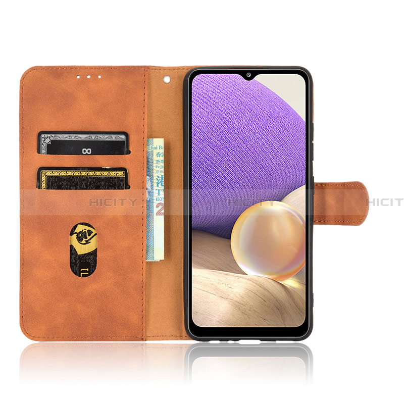 Handytasche Stand Schutzhülle Flip Leder Hülle L05Z für Samsung Galaxy A32 5G groß