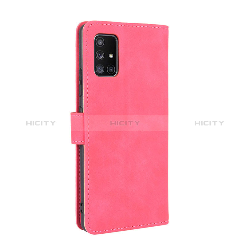 Handytasche Stand Schutzhülle Flip Leder Hülle L05Z für Samsung Galaxy A51 5G Pink Plus