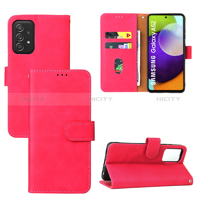 Handytasche Stand Schutzhülle Flip Leder Hülle L05Z für Samsung Galaxy A52s 5G