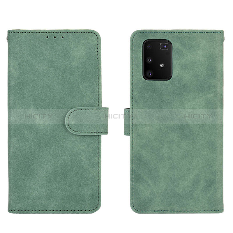 Handytasche Stand Schutzhülle Flip Leder Hülle L05Z für Samsung Galaxy S10 Lite Grün