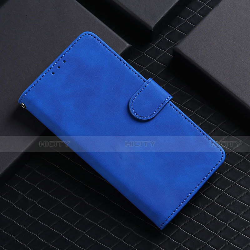 Handytasche Stand Schutzhülle Flip Leder Hülle L05Z für Samsung Galaxy S21 5G Blau