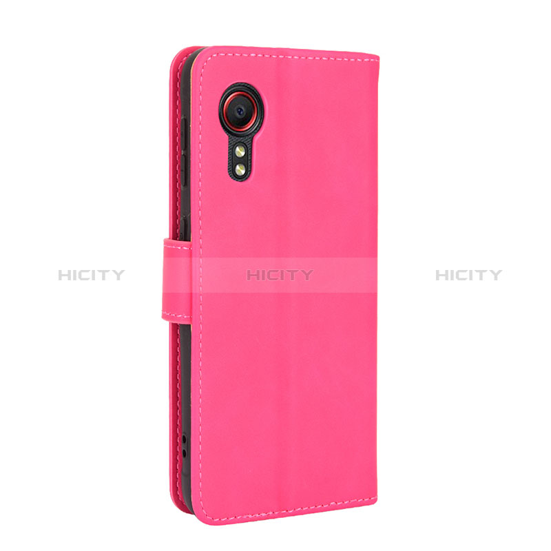 Handytasche Stand Schutzhülle Flip Leder Hülle L05Z für Samsung Galaxy XCover 5 SM-G525F Pink