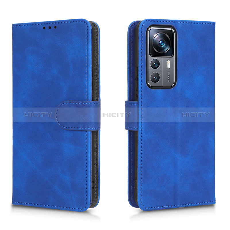 Handytasche Stand Schutzhülle Flip Leder Hülle L05Z für Xiaomi Mi 12T Pro 5G Blau Plus