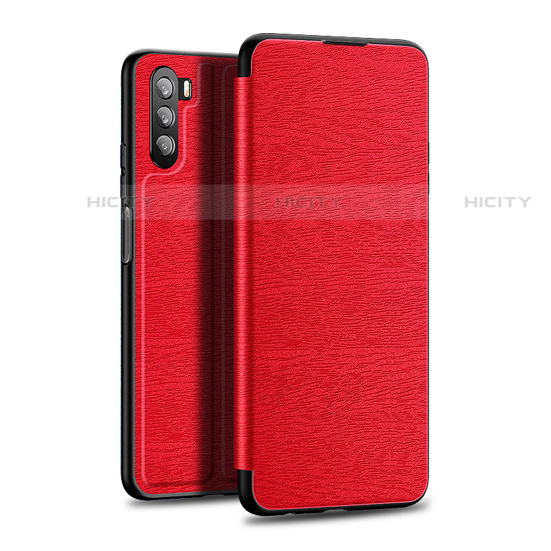 Handytasche Stand Schutzhülle Flip Leder Hülle L06 für Huawei Mate 40 Lite 5G Rot Plus