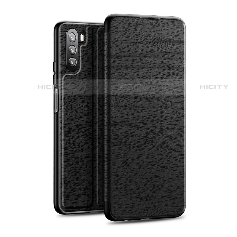 Handytasche Stand Schutzhülle Flip Leder Hülle L06 für Huawei Mate 40 Lite 5G Schwarz Plus