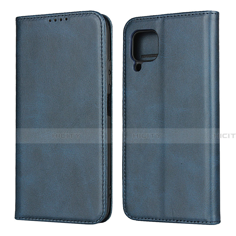 Handytasche Stand Schutzhülle Flip Leder Hülle L06 für Huawei Nova 6 SE Blau