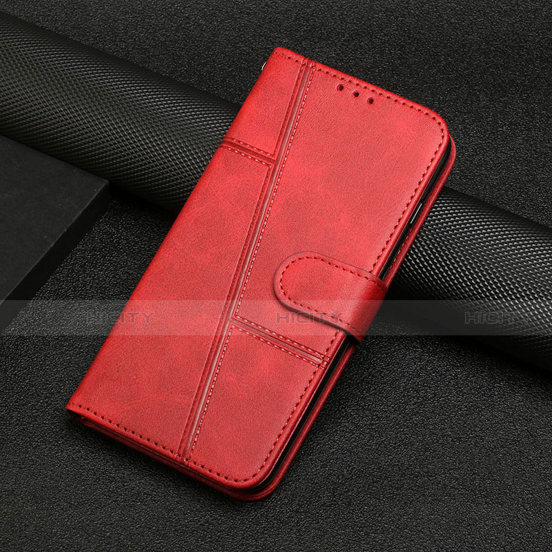 Handytasche Stand Schutzhülle Flip Leder Hülle L06 für Motorola Moto Edge 20 Pro 5G Rot