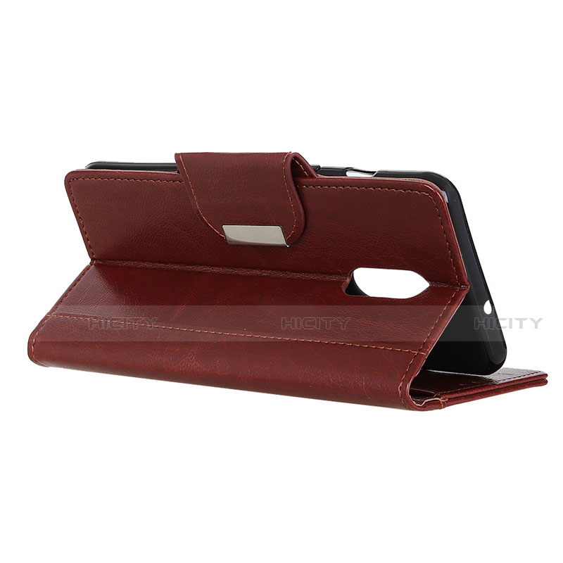 Handytasche Stand Schutzhülle Flip Leder Hülle L06 für Nokia C3 groß