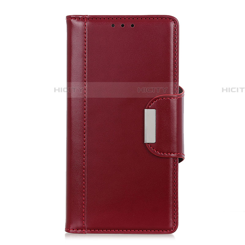 Handytasche Stand Schutzhülle Flip Leder Hülle L06 für Oppo A91 Rot