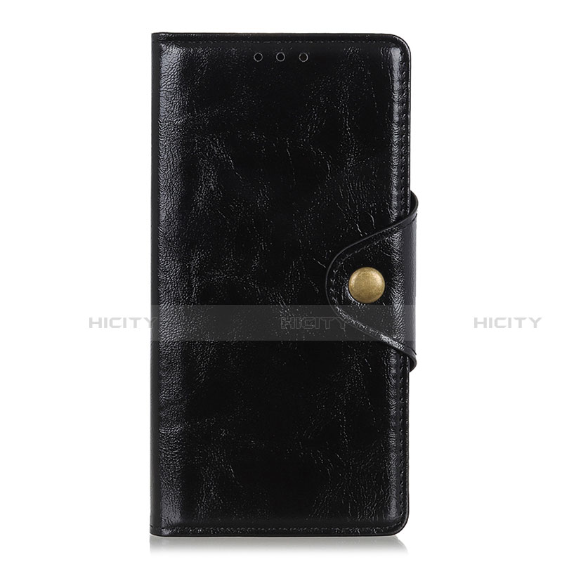 Handytasche Stand Schutzhülle Flip Leder Hülle L06 für Oppo Reno4 4G Schwarz