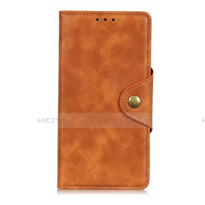 Handytasche Stand Schutzhülle Flip Leder Hülle L06 für Oppo Reno4 Z 5G Orange