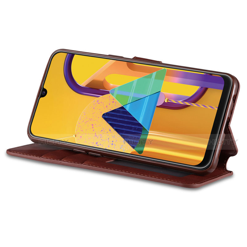 Handytasche Stand Schutzhülle Flip Leder Hülle L06 für Samsung Galaxy A20s groß