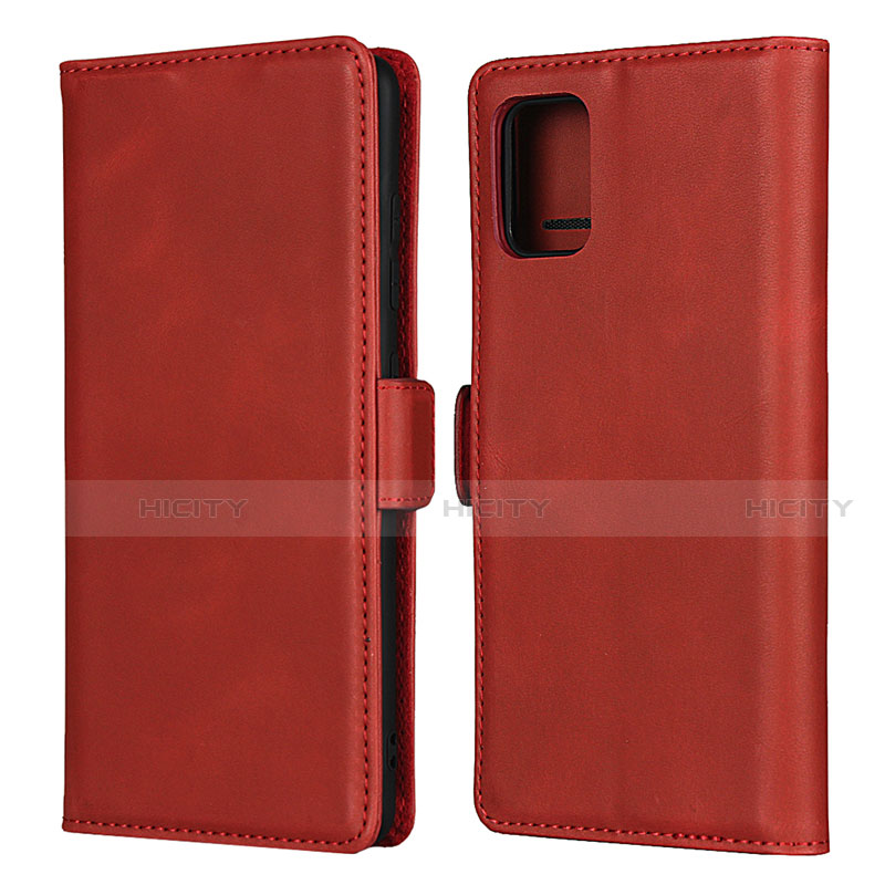 Handytasche Stand Schutzhülle Flip Leder Hülle L06 für Samsung Galaxy A51 4G Rot