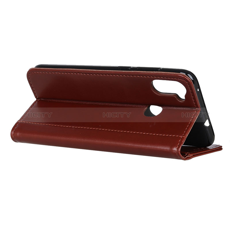 Handytasche Stand Schutzhülle Flip Leder Hülle L06 für Samsung Galaxy M11 groß