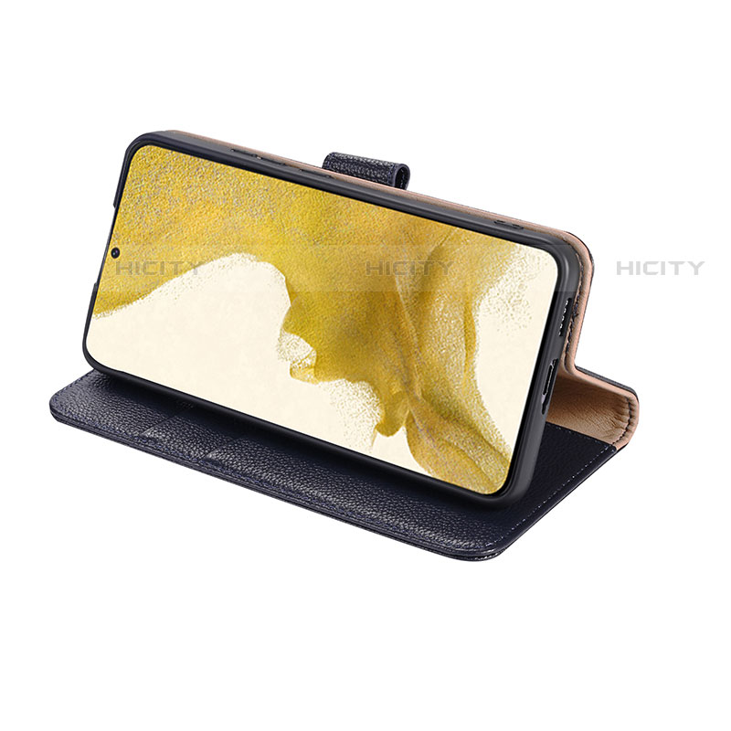 Handytasche Stand Schutzhülle Flip Leder Hülle L06 für Samsung Galaxy S21 5G