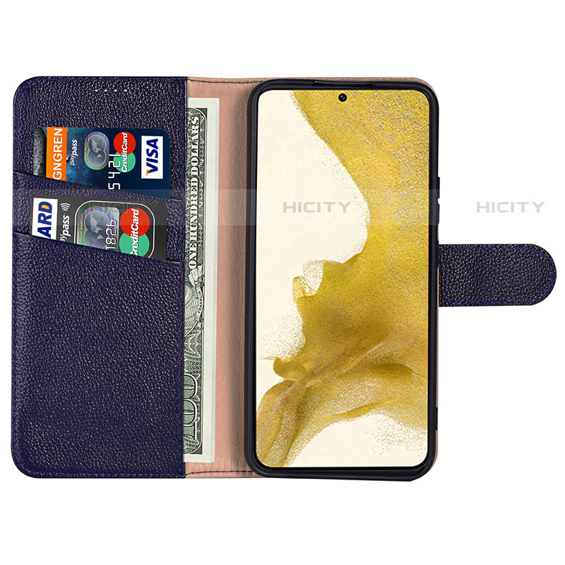 Handytasche Stand Schutzhülle Flip Leder Hülle L06 für Samsung Galaxy S22 5G