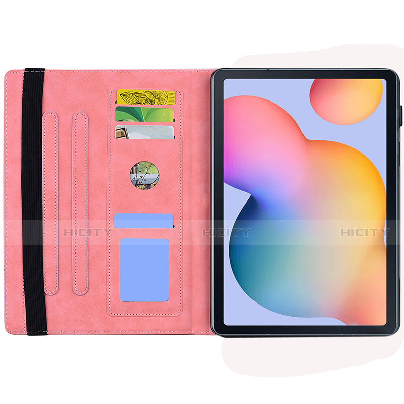 Handytasche Stand Schutzhülle Flip Leder Hülle L06 für Samsung Galaxy Tab S6 Lite 10.4 SM-P610