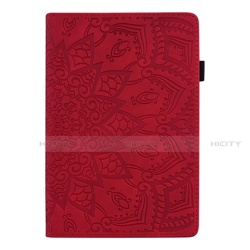 Handytasche Stand Schutzhülle Flip Leder Hülle L06 für Samsung Galaxy Tab S6 Lite 10.4 SM-P610 Rot