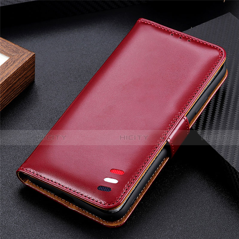 Handytasche Stand Schutzhülle Flip Leder Hülle L06 für Xiaomi Mi Note 10 Lite Fuchsie