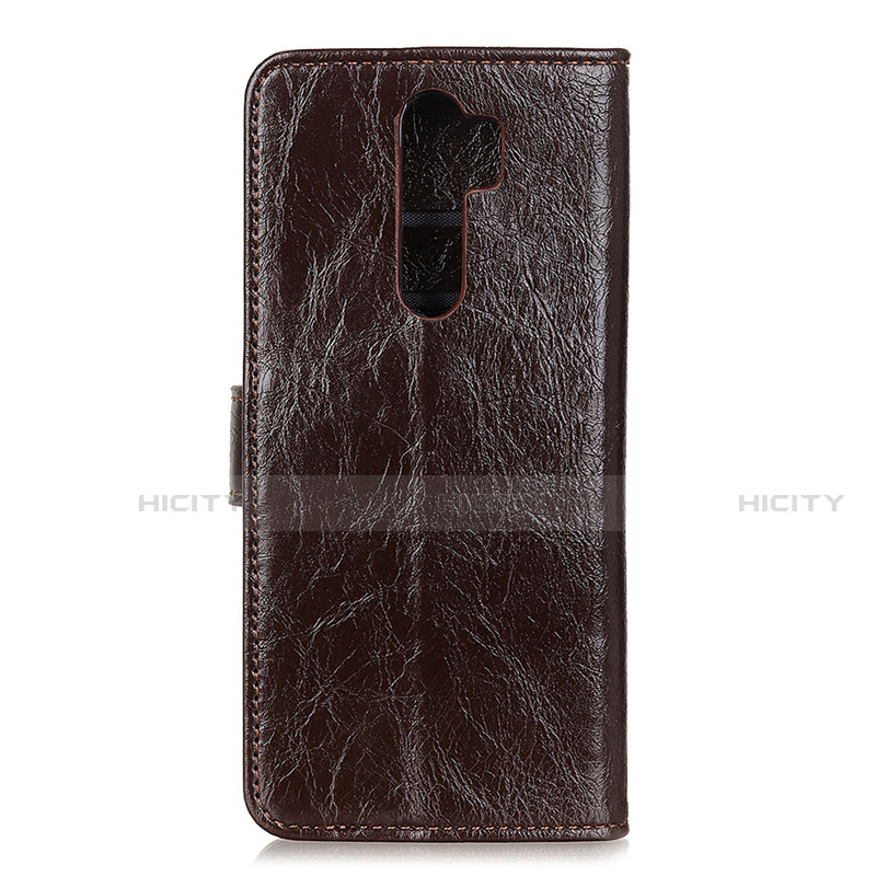 Handytasche Stand Schutzhülle Flip Leder Hülle L06 für Xiaomi Redmi 9 Prime India groß