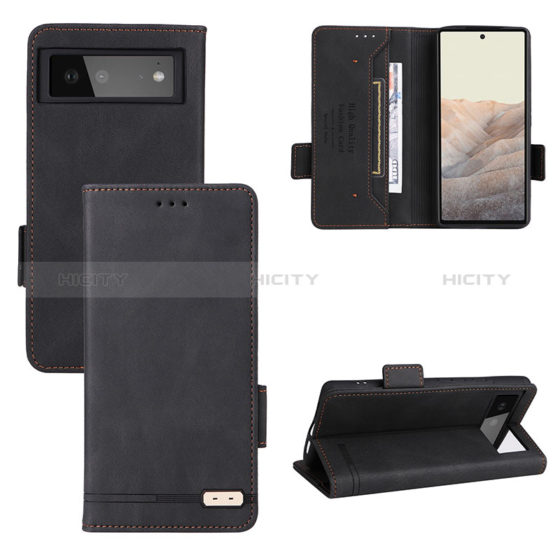 Handytasche Stand Schutzhülle Flip Leder Hülle L06Z für Google Pixel 6 5G