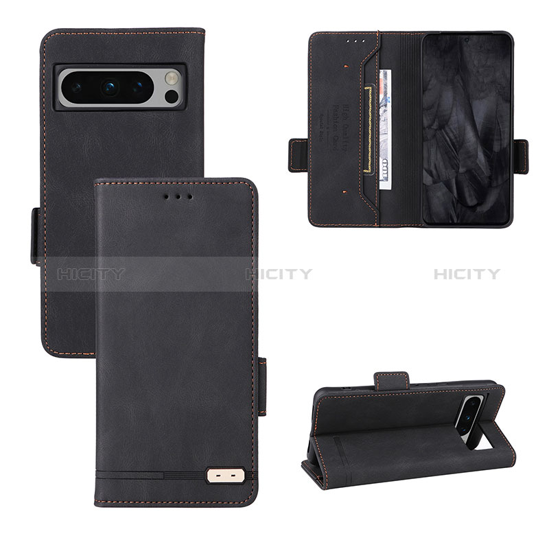 Handytasche Stand Schutzhülle Flip Leder Hülle L06Z für Google Pixel 8 Pro 5G groß