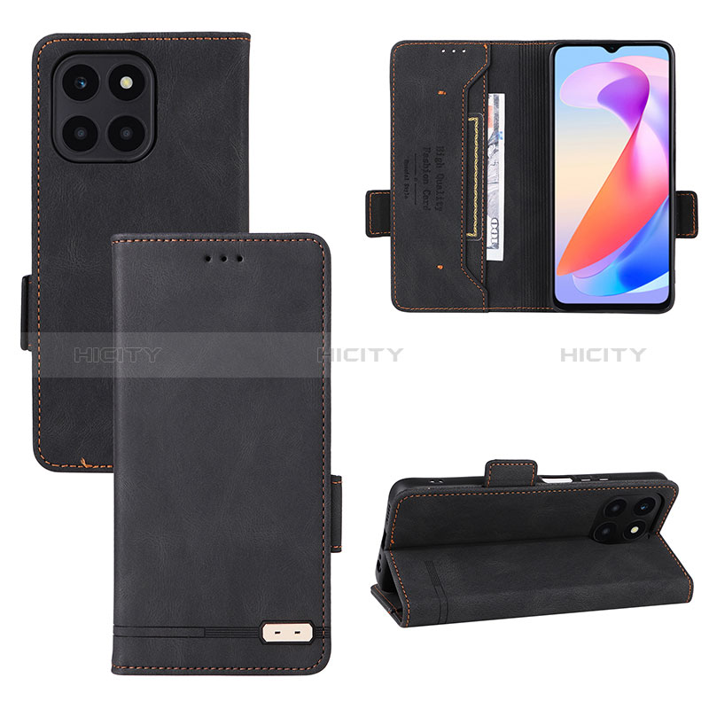 Handytasche Stand Schutzhülle Flip Leder Hülle L06Z für Huawei Honor X6a groß