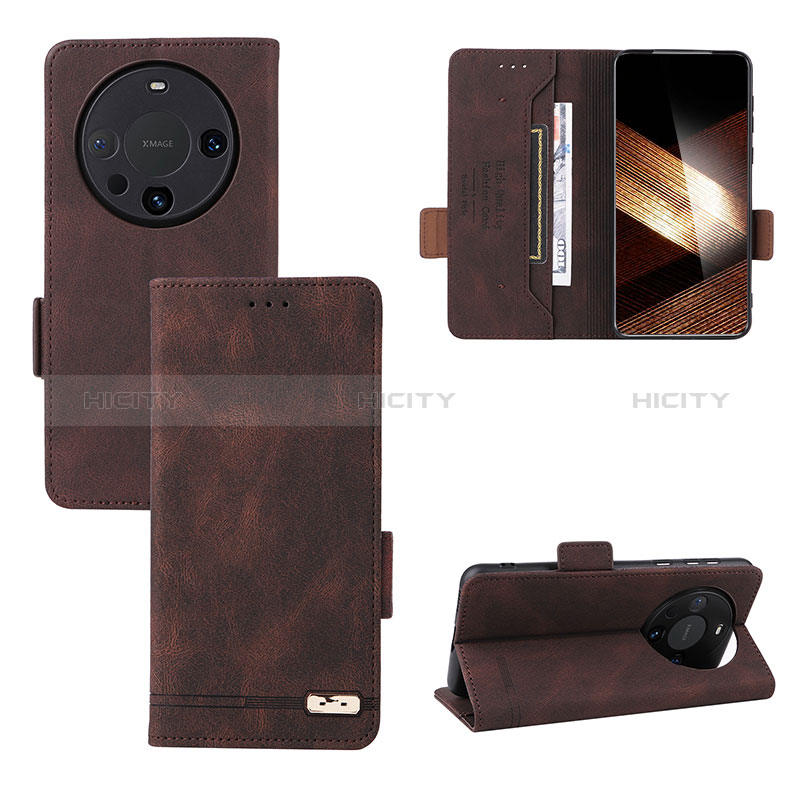 Handytasche Stand Schutzhülle Flip Leder Hülle L06Z für Huawei Mate 60 Pro