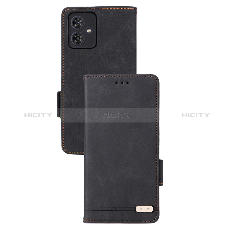 Handytasche Stand Schutzhülle Flip Leder Hülle L06Z für Motorola Moto G54 5G groß