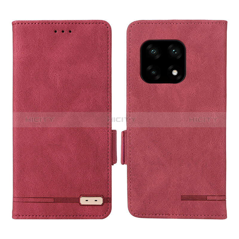 Handytasche Stand Schutzhülle Flip Leder Hülle L06Z für OnePlus 10 Pro 5G Rot Plus