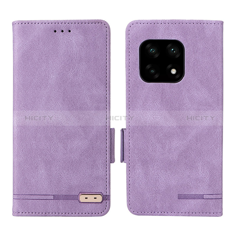 Handytasche Stand Schutzhülle Flip Leder Hülle L06Z für OnePlus 10 Pro 5G Violett