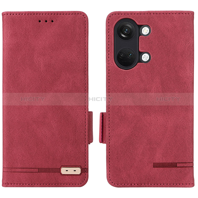 Handytasche Stand Schutzhülle Flip Leder Hülle L06Z für OnePlus Ace 2V 5G Rot