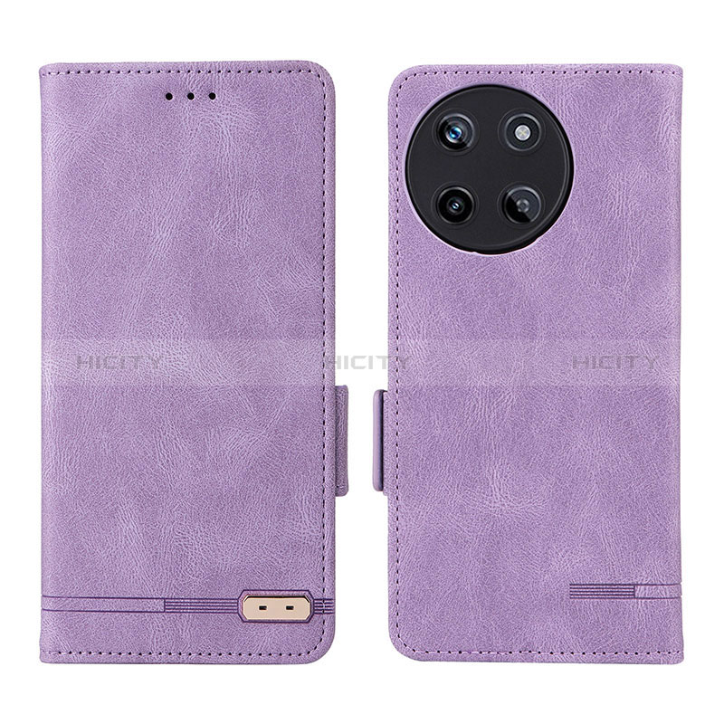 Handytasche Stand Schutzhülle Flip Leder Hülle L06Z für Realme 11 4G Violett Plus