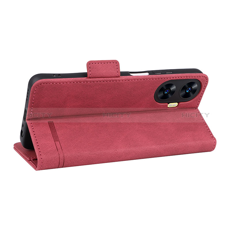 Handytasche Stand Schutzhülle Flip Leder Hülle L06Z für Realme C55 groß