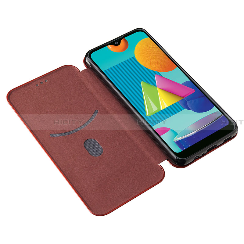 Handytasche Stand Schutzhülle Flip Leder Hülle L06Z für Samsung Galaxy A02 groß