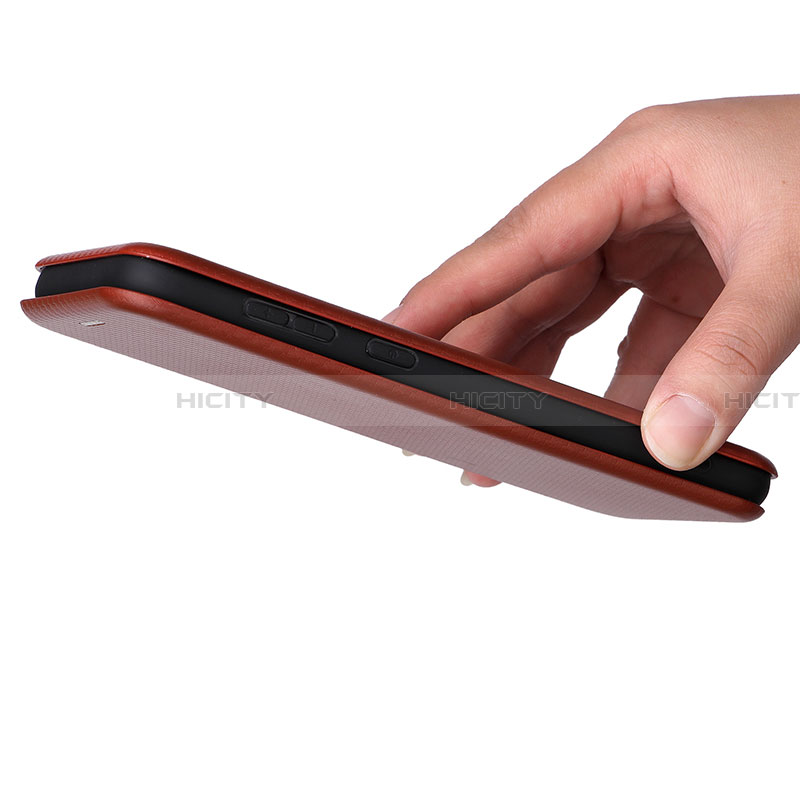 Handytasche Stand Schutzhülle Flip Leder Hülle L06Z für Samsung Galaxy A03 Core groß