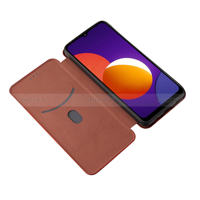 Handytasche Stand Schutzhülle Flip Leder Hülle L06Z für Samsung Galaxy A12 Nacho groß