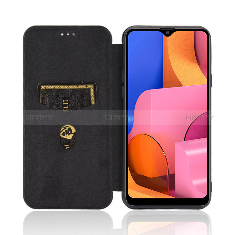 Handytasche Stand Schutzhülle Flip Leder Hülle L06Z für Samsung Galaxy A20s