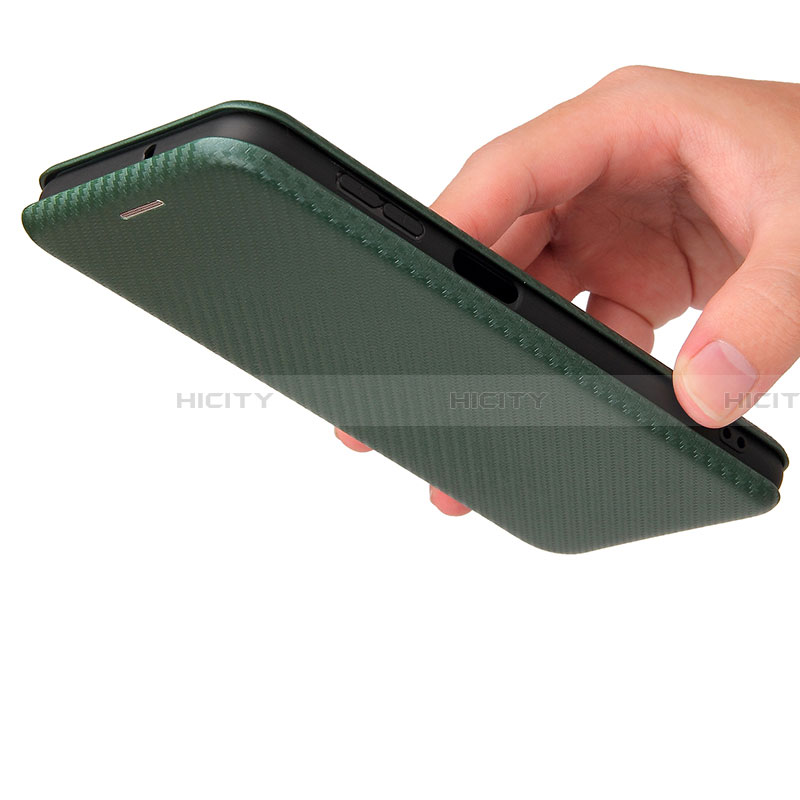 Handytasche Stand Schutzhülle Flip Leder Hülle L06Z für Samsung Galaxy A22 4G groß