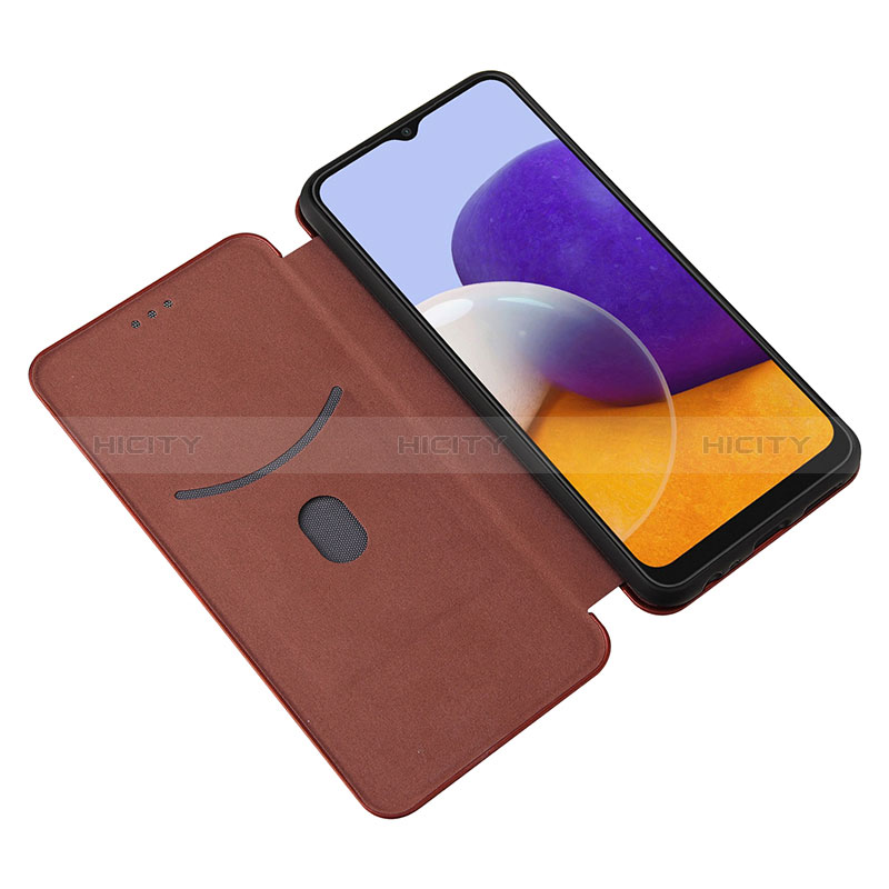 Handytasche Stand Schutzhülle Flip Leder Hülle L06Z für Samsung Galaxy A22s 5G groß