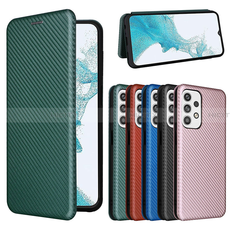 Handytasche Stand Schutzhülle Flip Leder Hülle L06Z für Samsung Galaxy A23 4G