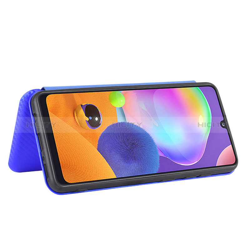 Handytasche Stand Schutzhülle Flip Leder Hülle L06Z für Samsung Galaxy A31 groß