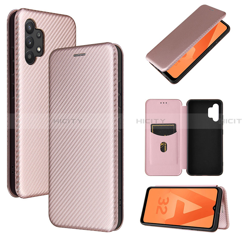 Handytasche Stand Schutzhülle Flip Leder Hülle L06Z für Samsung Galaxy A32 4G