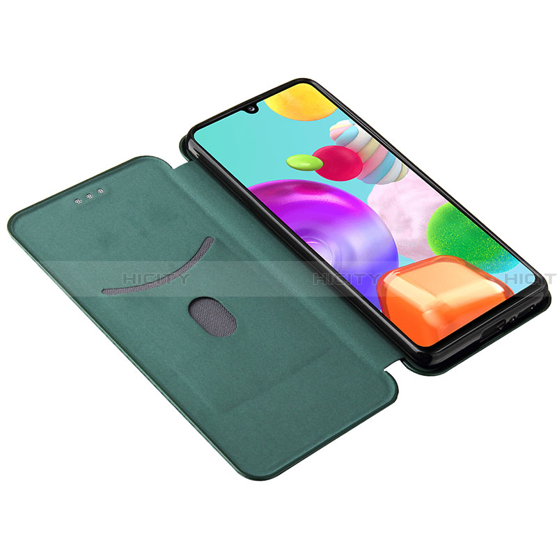 Handytasche Stand Schutzhülle Flip Leder Hülle L06Z für Samsung Galaxy A41 SC-41A groß