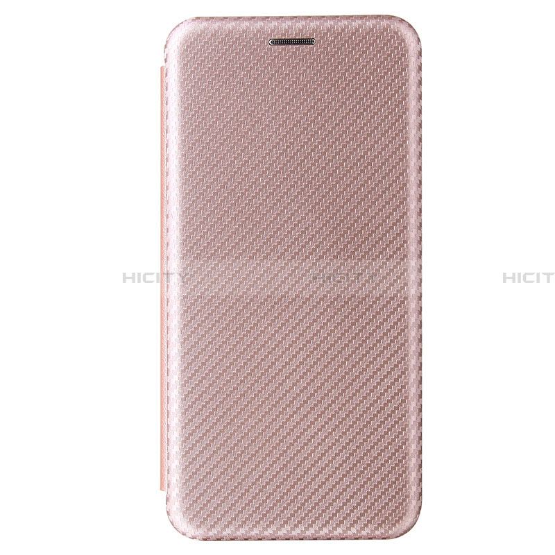 Handytasche Stand Schutzhülle Flip Leder Hülle L06Z für Samsung Galaxy A41 SC-41A Rosegold Plus