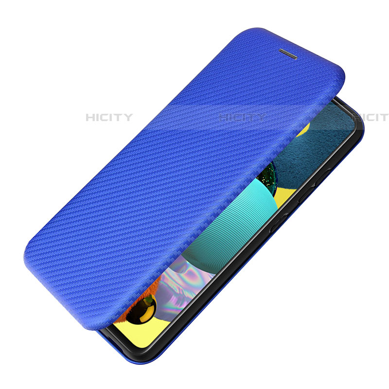 Handytasche Stand Schutzhülle Flip Leder Hülle L06Z für Samsung Galaxy A52 4G groß