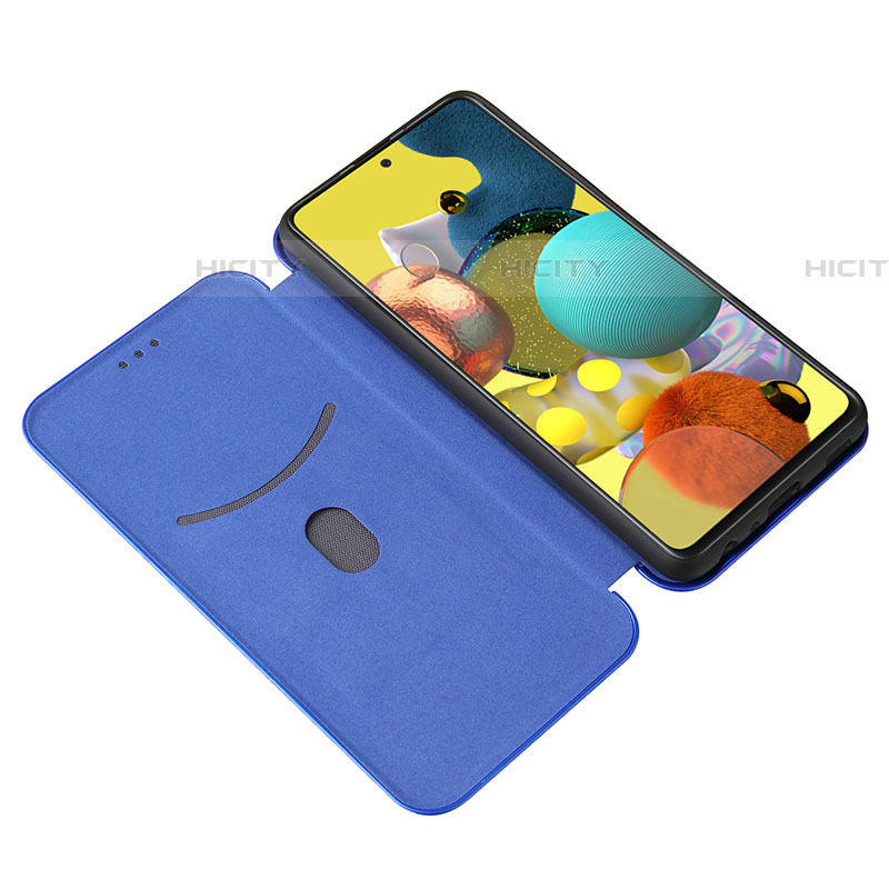 Handytasche Stand Schutzhülle Flip Leder Hülle L06Z für Samsung Galaxy A52 4G groß